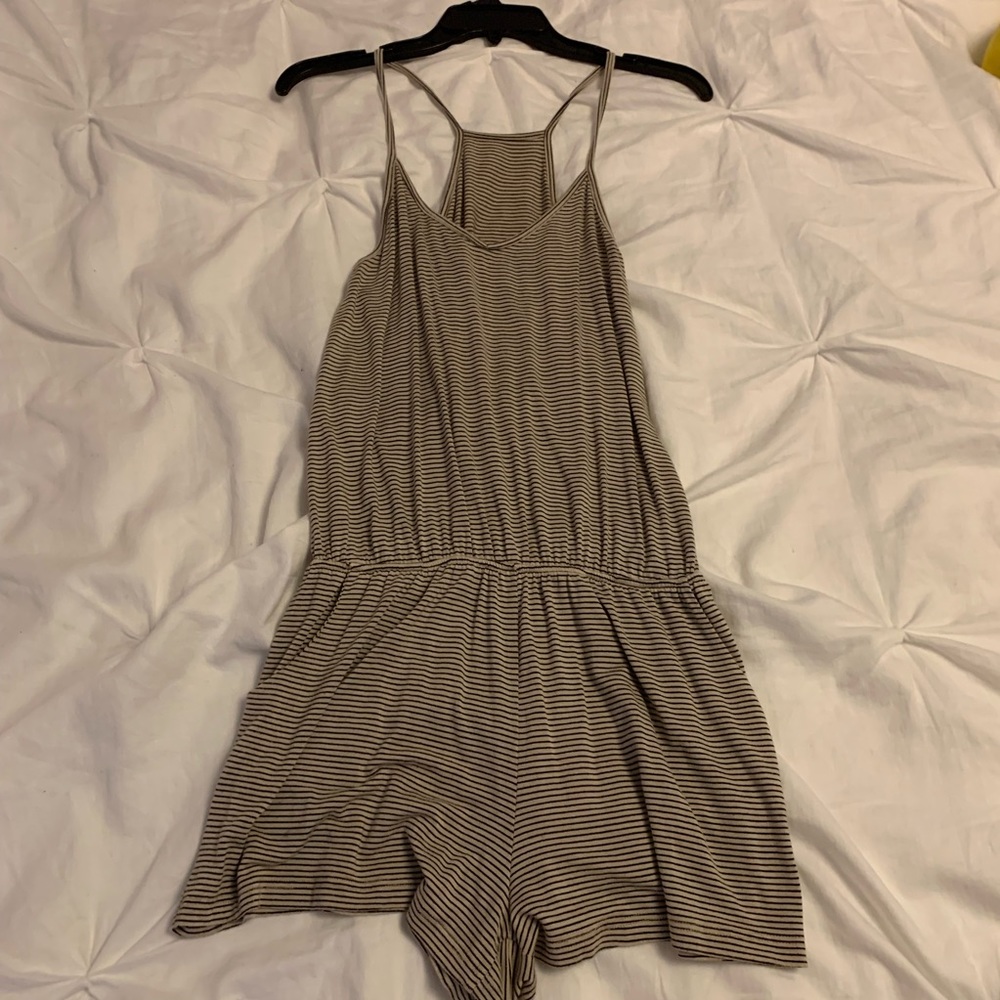 Brandy melville stripped romper